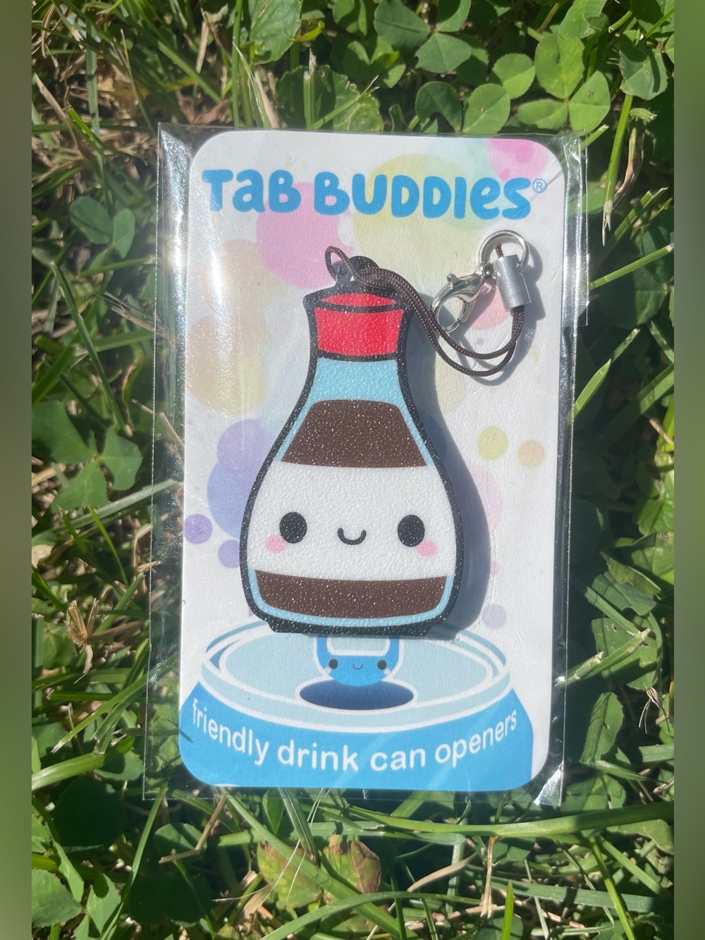 Tab Buddies Friendly Drink Can Opener Keychain